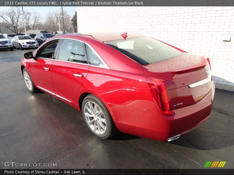 Crystal Red Tintcoat / Medium Titanium/Jet Black 2013 Cadillac XTS Luxury FWD