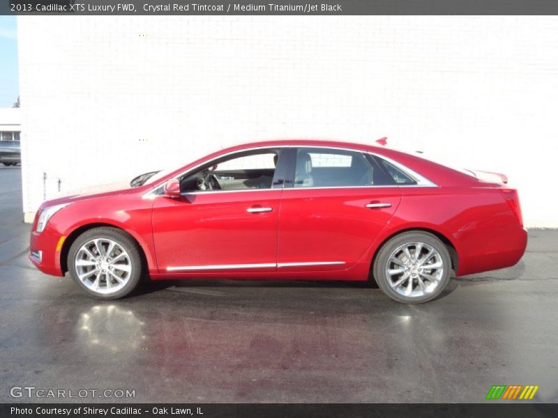 Crystal Red Tintcoat / Medium Titanium/Jet Black 2013 Cadillac XTS Luxury FWD