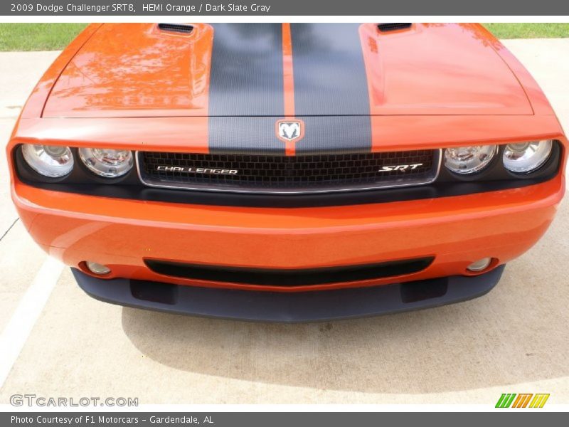 HEMI Orange / Dark Slate Gray 2009 Dodge Challenger SRT8