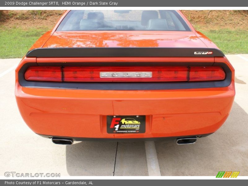 HEMI Orange / Dark Slate Gray 2009 Dodge Challenger SRT8