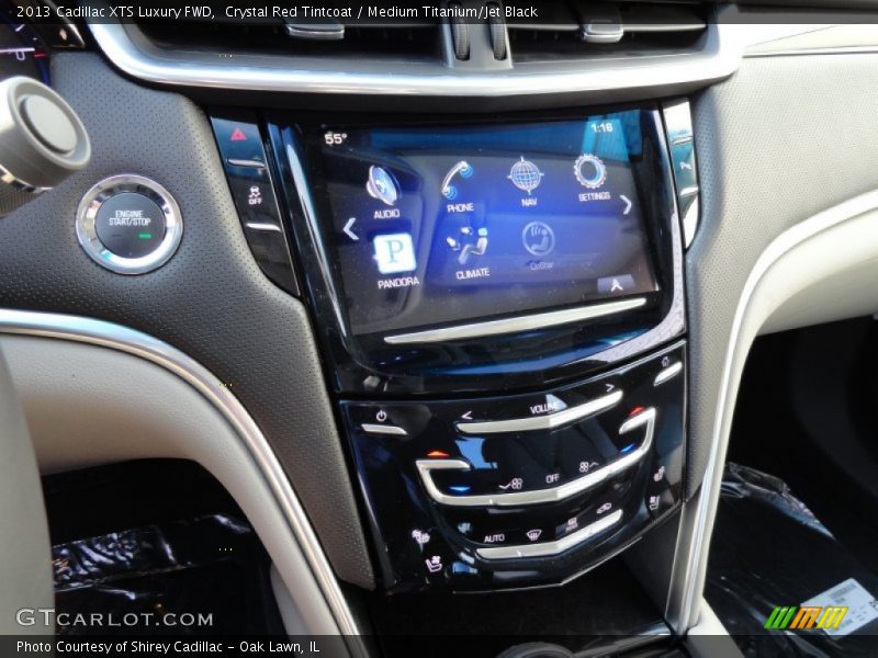Crystal Red Tintcoat / Medium Titanium/Jet Black 2013 Cadillac XTS Luxury FWD