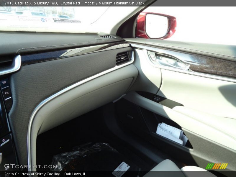 Crystal Red Tintcoat / Medium Titanium/Jet Black 2013 Cadillac XTS Luxury FWD