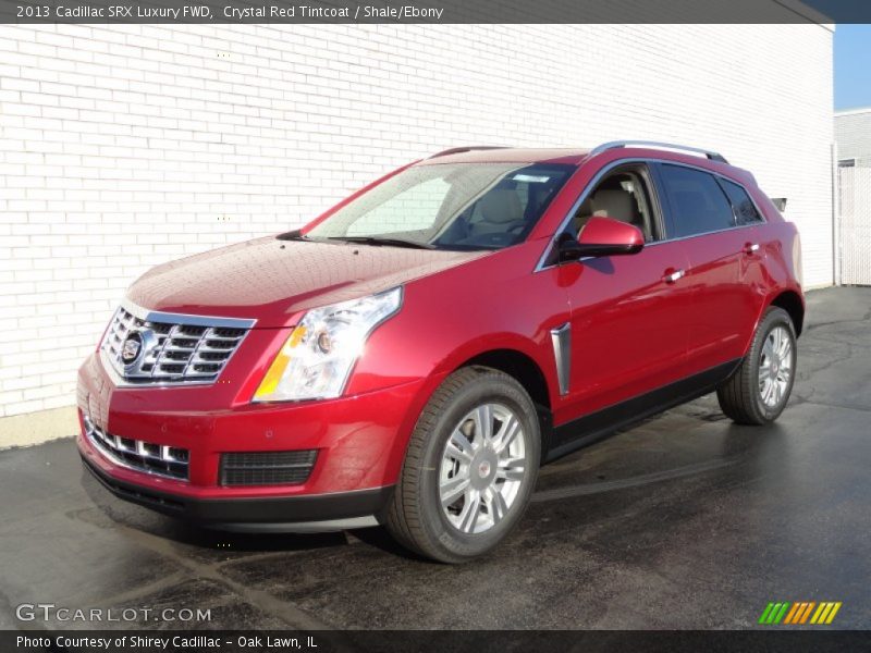 Crystal Red Tintcoat / Shale/Ebony 2013 Cadillac SRX Luxury FWD