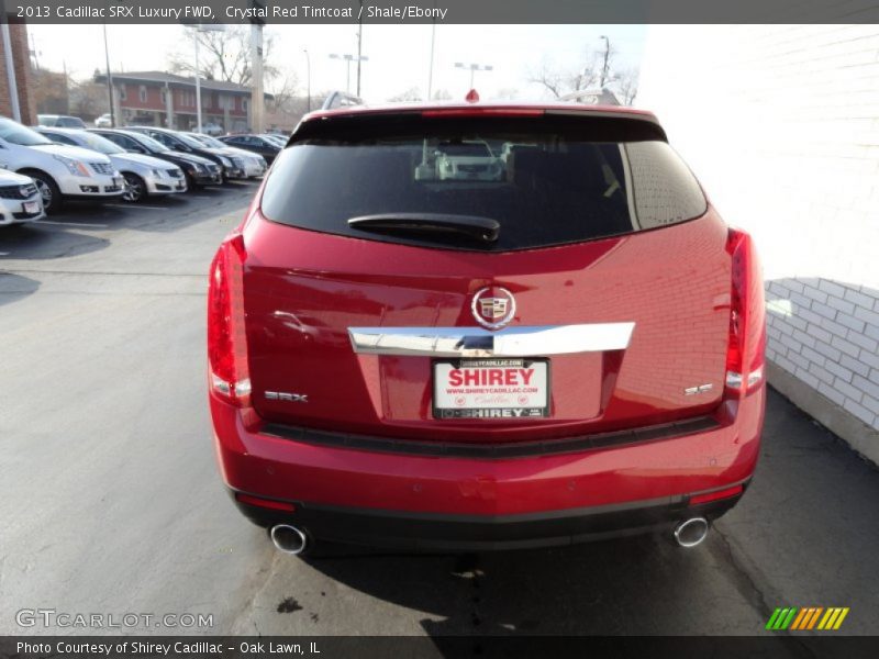 Crystal Red Tintcoat / Shale/Ebony 2013 Cadillac SRX Luxury FWD