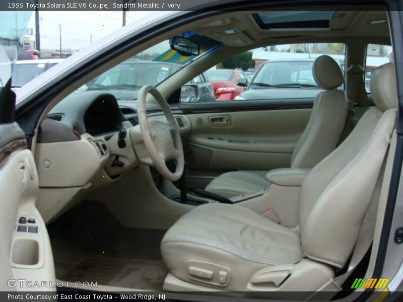 Sandrift Metallic / Ivory 1999 Toyota Solara SLE V6 Coupe