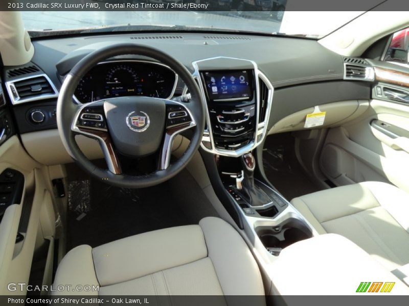 Crystal Red Tintcoat / Shale/Ebony 2013 Cadillac SRX Luxury FWD