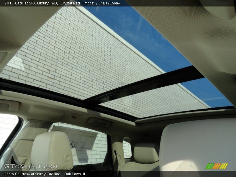 Crystal Red Tintcoat / Shale/Ebony 2013 Cadillac SRX Luxury FWD