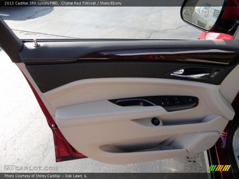 Crystal Red Tintcoat / Shale/Ebony 2013 Cadillac SRX Luxury FWD