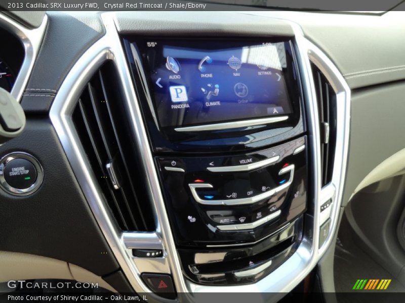 Crystal Red Tintcoat / Shale/Ebony 2013 Cadillac SRX Luxury FWD