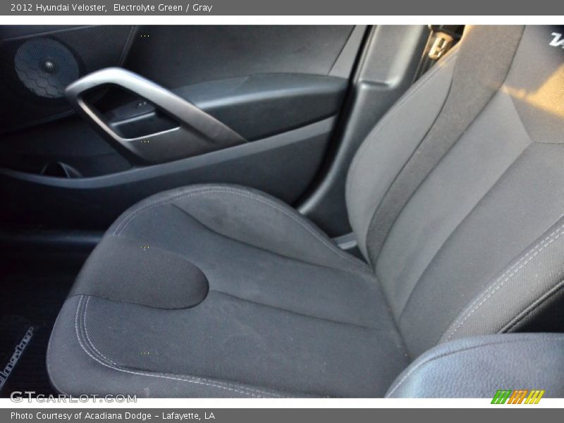 Electrolyte Green / Gray 2012 Hyundai Veloster