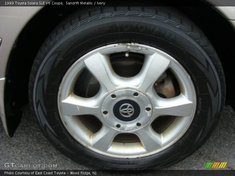 Sandrift Metallic / Ivory 1999 Toyota Solara SLE V6 Coupe