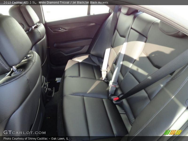 White Diamond Tricoat / Jet Black/Jet Black Accents 2013 Cadillac ATS 2.5L