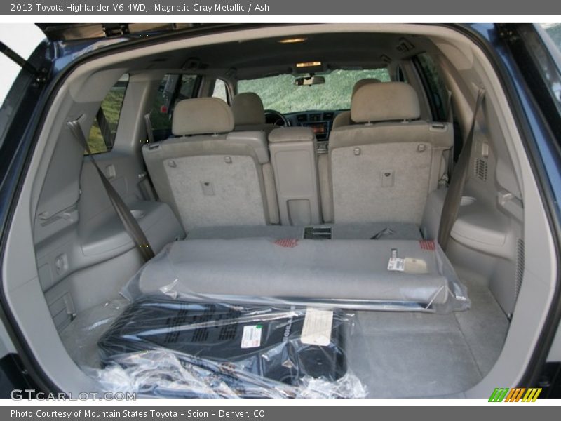 Magnetic Gray Metallic / Ash 2013 Toyota Highlander V6 4WD