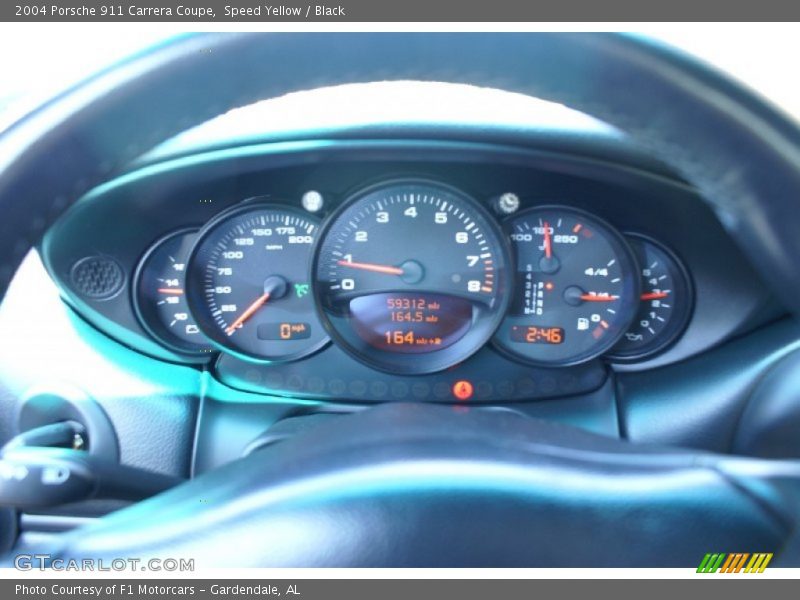  2004 911 Carrera Coupe Carrera Coupe Gauges