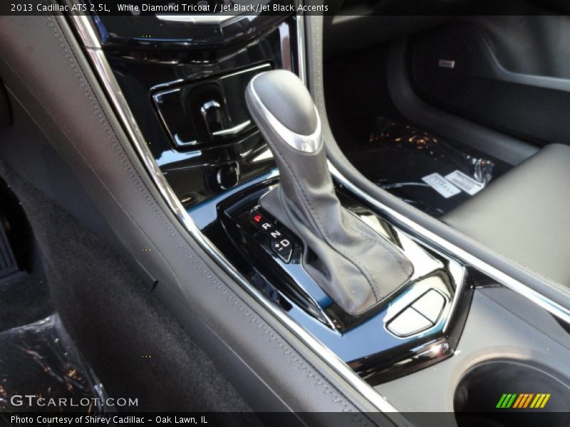 White Diamond Tricoat / Jet Black/Jet Black Accents 2013 Cadillac ATS 2.5L