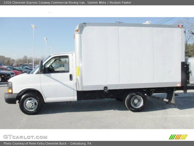  2009 Express Cutaway Commercial Moving Van Summit White