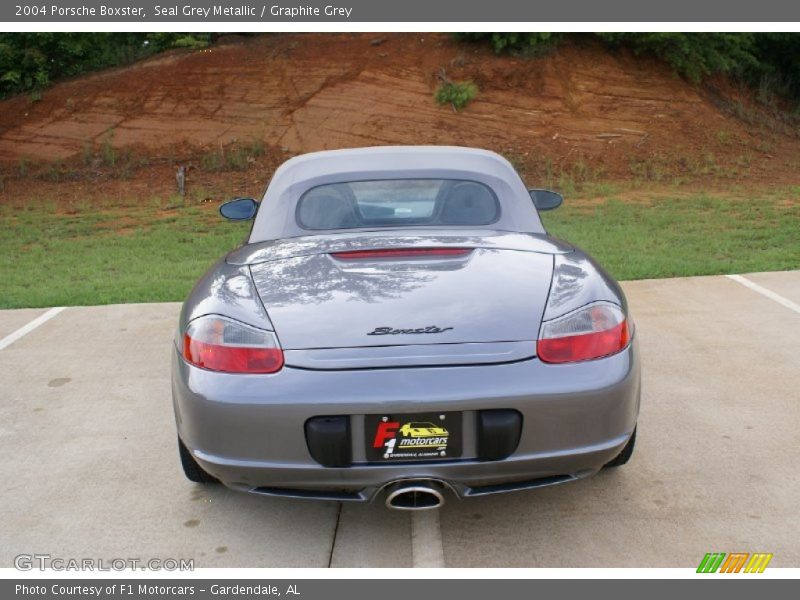Seal Grey Metallic / Graphite Grey 2004 Porsche Boxster