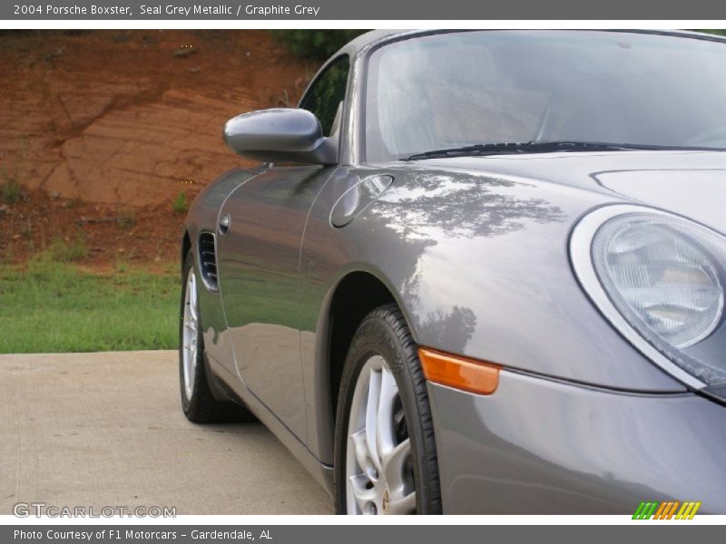 Seal Grey Metallic / Graphite Grey 2004 Porsche Boxster