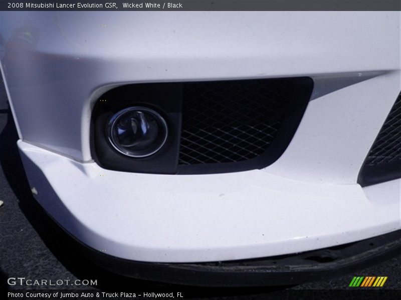 Wicked White / Black 2008 Mitsubishi Lancer Evolution GSR