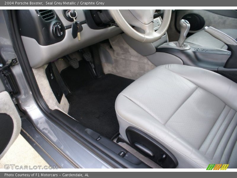  2004 Boxster  Graphite Grey Interior