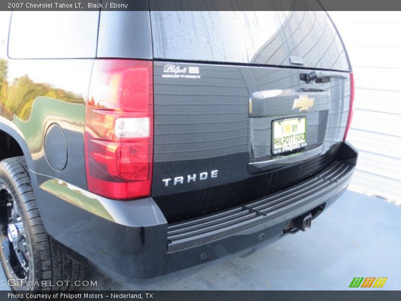 Black / Ebony 2007 Chevrolet Tahoe LT