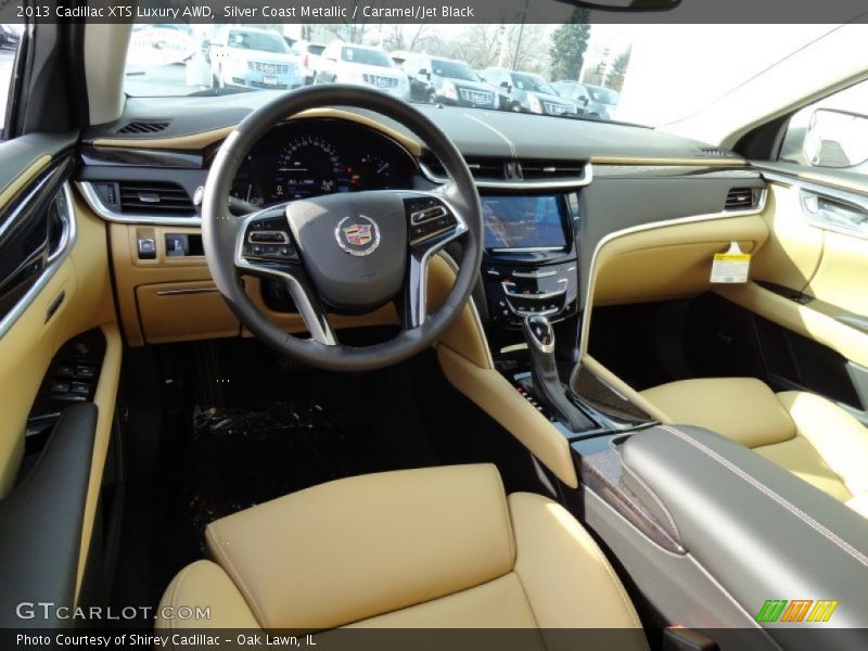 Caramel/Jet Black Interior - 2013 XTS Luxury AWD 