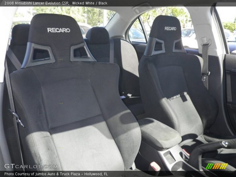 Wicked White / Black 2008 Mitsubishi Lancer Evolution GSR