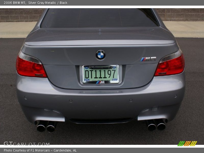 Silver Gray Metallic / Black 2006 BMW M5