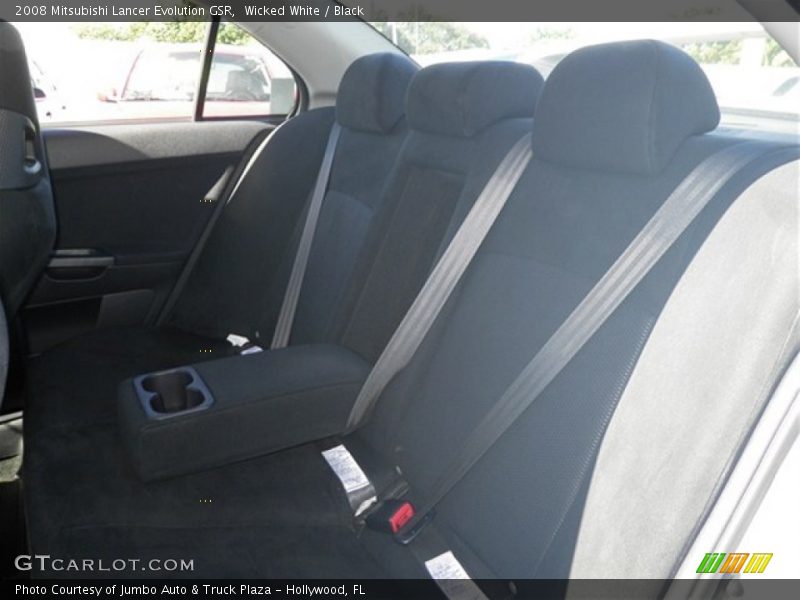 Wicked White / Black 2008 Mitsubishi Lancer Evolution GSR