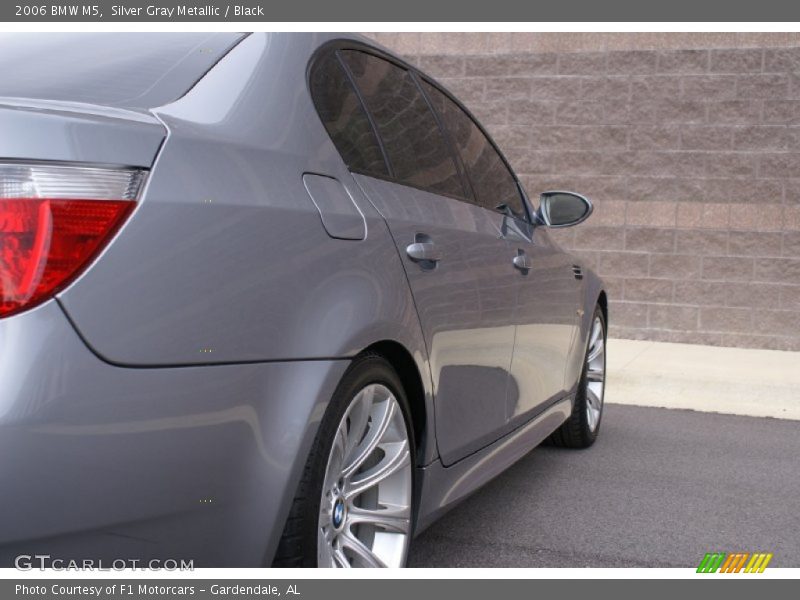 Silver Gray Metallic / Black 2006 BMW M5
