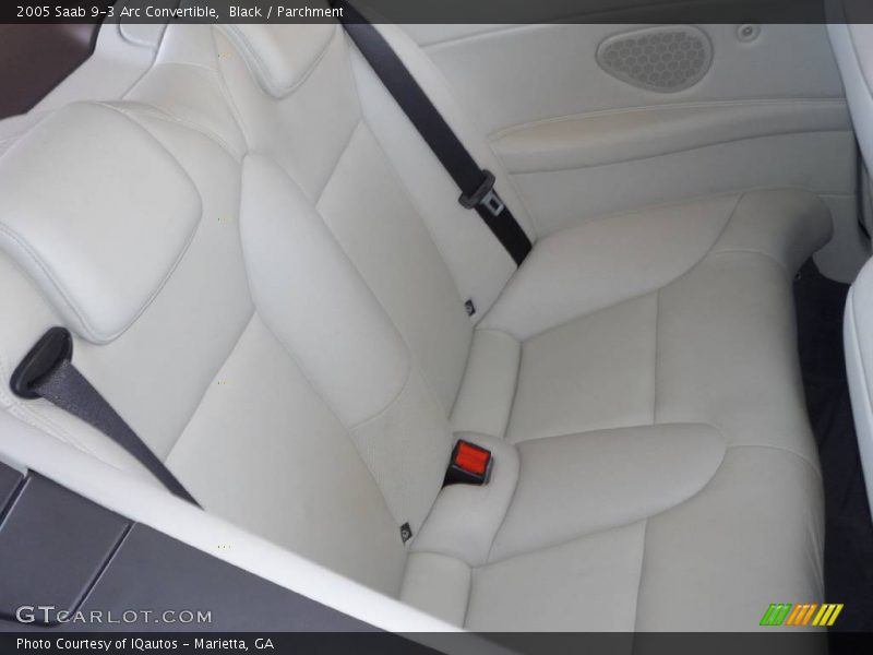 Black / Parchment 2005 Saab 9-3 Arc Convertible