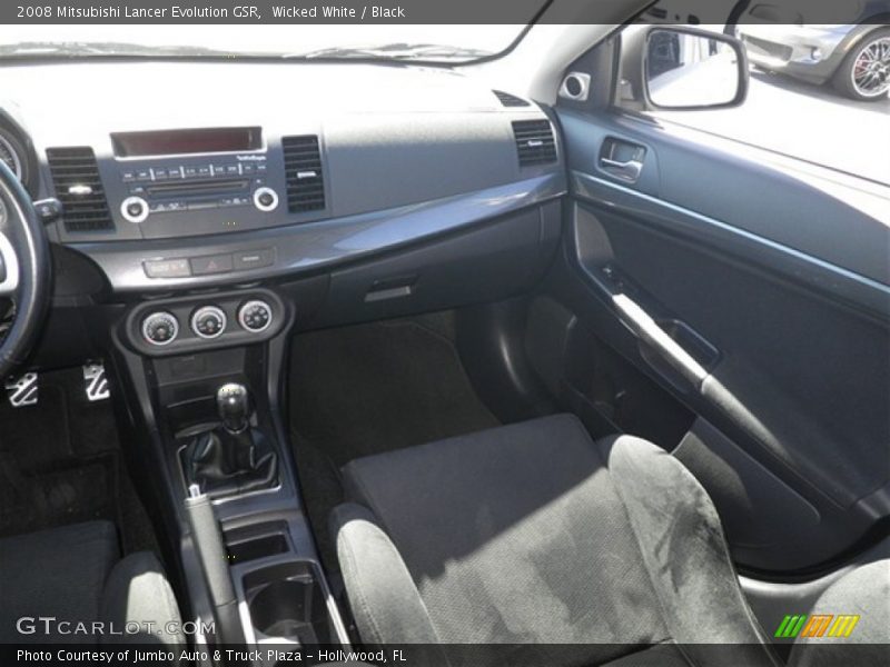 Wicked White / Black 2008 Mitsubishi Lancer Evolution GSR