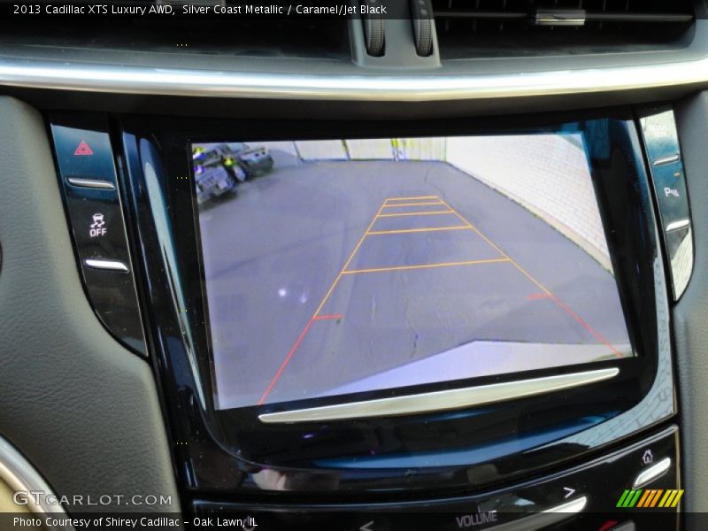 Silver Coast Metallic / Caramel/Jet Black 2013 Cadillac XTS Luxury AWD