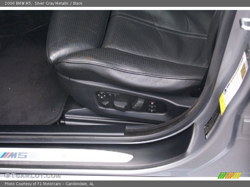 Silver Gray Metallic / Black 2006 BMW M5