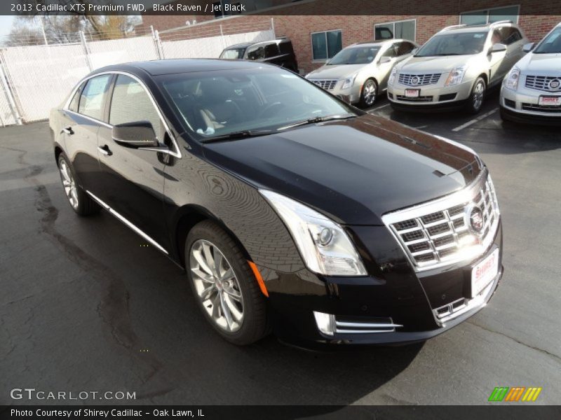 Black Raven / Jet Black 2013 Cadillac XTS Premium FWD