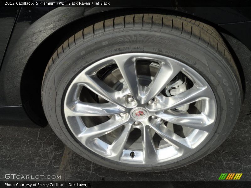 Black Raven / Jet Black 2013 Cadillac XTS Premium FWD