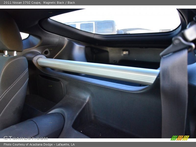 Magnetic Black / Black 2011 Nissan 370Z Coupe