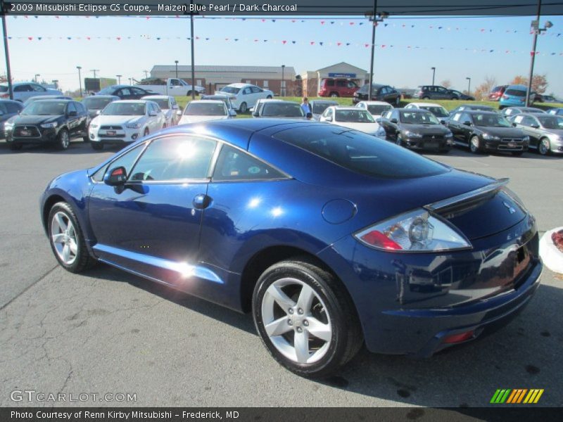 Maizen Blue Pearl / Dark Charcoal 2009 Mitsubishi Eclipse GS Coupe
