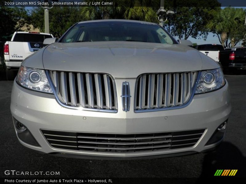 Smokestone Metallic / Light Camel 2009 Lincoln MKS Sedan