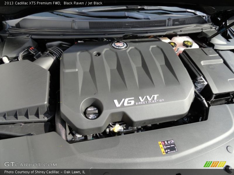 Black Raven / Jet Black 2013 Cadillac XTS Premium FWD