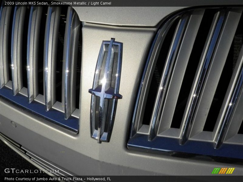 Smokestone Metallic / Light Camel 2009 Lincoln MKS Sedan