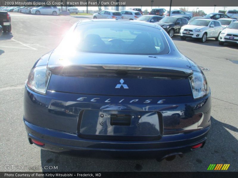 Maizen Blue Pearl / Dark Charcoal 2009 Mitsubishi Eclipse GS Coupe