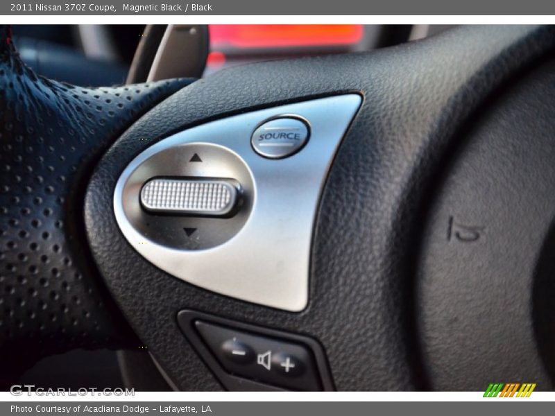 Magnetic Black / Black 2011 Nissan 370Z Coupe