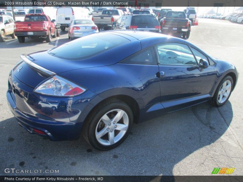 Maizen Blue Pearl / Dark Charcoal 2009 Mitsubishi Eclipse GS Coupe