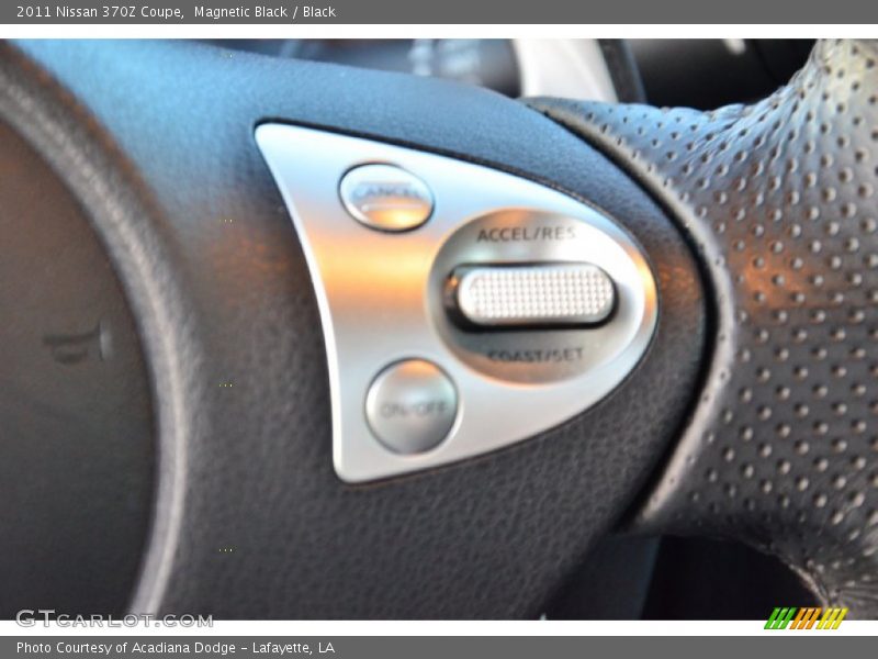 Magnetic Black / Black 2011 Nissan 370Z Coupe