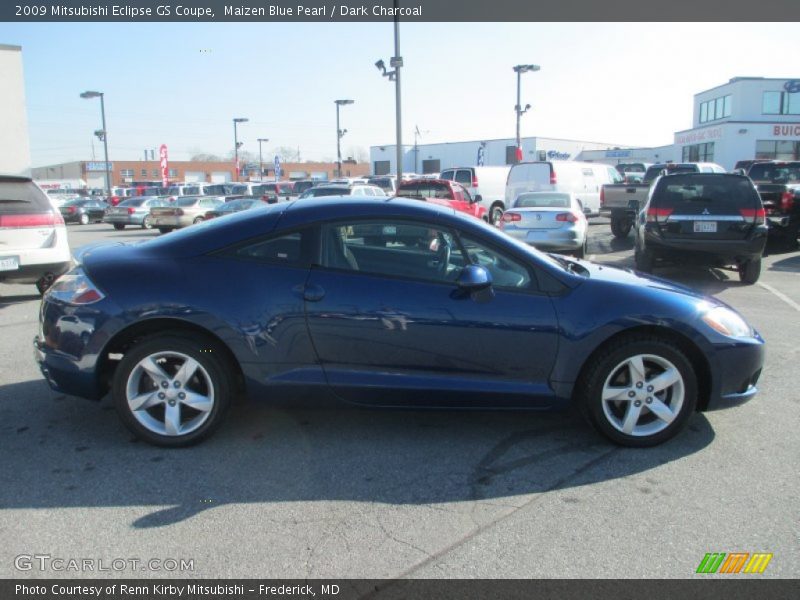 Maizen Blue Pearl / Dark Charcoal 2009 Mitsubishi Eclipse GS Coupe