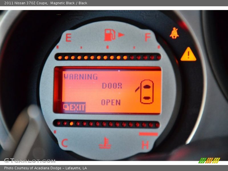 Magnetic Black / Black 2011 Nissan 370Z Coupe