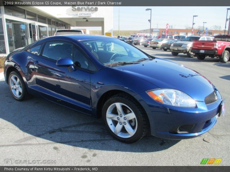 Maizen Blue Pearl / Dark Charcoal 2009 Mitsubishi Eclipse GS Coupe