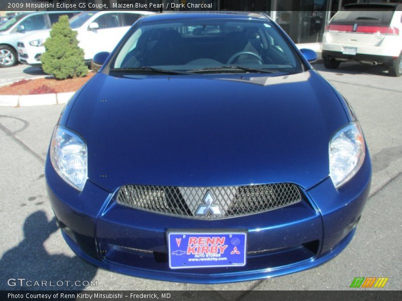 Maizen Blue Pearl / Dark Charcoal 2009 Mitsubishi Eclipse GS Coupe