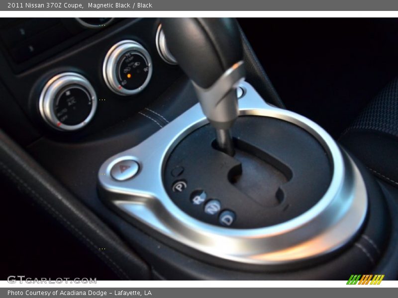 Magnetic Black / Black 2011 Nissan 370Z Coupe